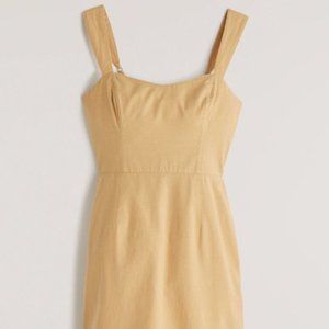 Wide Strap Mini Dress